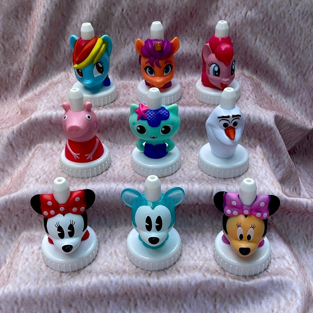 Adorable Good to Grow Toppers. Full Lot of 9 with some very special ones.